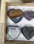 Mixed Minerals Hearts Set - MHLT0295