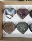 Mixed Minerals Hearts Set - MHLT0299
