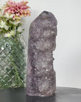 Large Natural Amethyst Stone Tower - STP0171