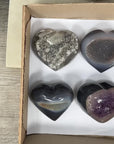 Mixed Minerals Hearts Set - MHLT0301