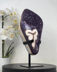 Stunning Large Amethyst & Jasper Crystal Specimen - MWS1925