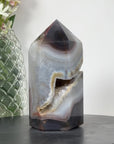 Uruguayan agate Stone Tower Geode - STP0190