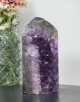 Large Natural Amethyst Stone Tower Geode - STP0178
