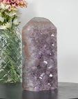 Beautiful Large Amethyst Stone Tower - STP0156