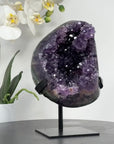 Stunning Amethyst Geode with Stalactite Flowers - MWS1393