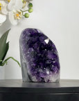 A+ Grade Natural Amethyst Cathedral, Deep Purple Crystals - CBP1172