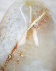 Natural Quartz Stone Egg Shaped Carving - STE0079