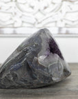 Amethyst & Agate Stone Geode - AMGE0096