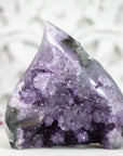 Natural Amethyst Stone Flame Cluster - FST0059