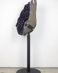 AAA Top grade Huge Natural Amethyst Geode with Stalactite Formation - AWS0956