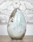 Natural Quartz Stone Egg Shaped Carving - STE0080