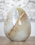 Natural Quartz Stone Egg Shaped Carving - STE0079