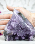 Natural Amethyst Stone Flame Cluster - FST0059
