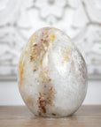 Beautiful Natural Quartz Stone Egg Carving - STE0063