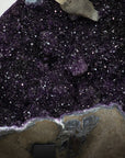 Magnificent Masive Natural Amethyst Geode with Unique Calcite Specimen - AWS1453