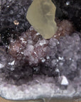 Stunning Amethyst Cluster with Calcite Crystal Formation - MSP0318