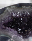 Amethyst & Agate Stone Geode - AMGE0096