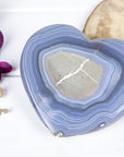Banded Agate & Druzy Heart - HDY0027 - Southern Minerals