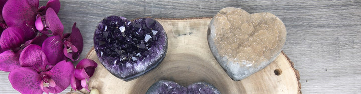 Mixed Minerals Hearts Sets