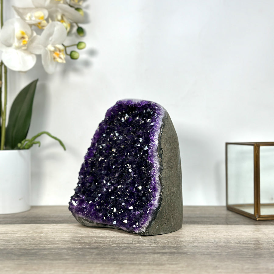 Amethyst Cathedralwith Deep Purple Points - CBP1229