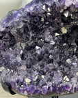 Large Natural Amethyst Geode on Stand for home Decor - MWS3279