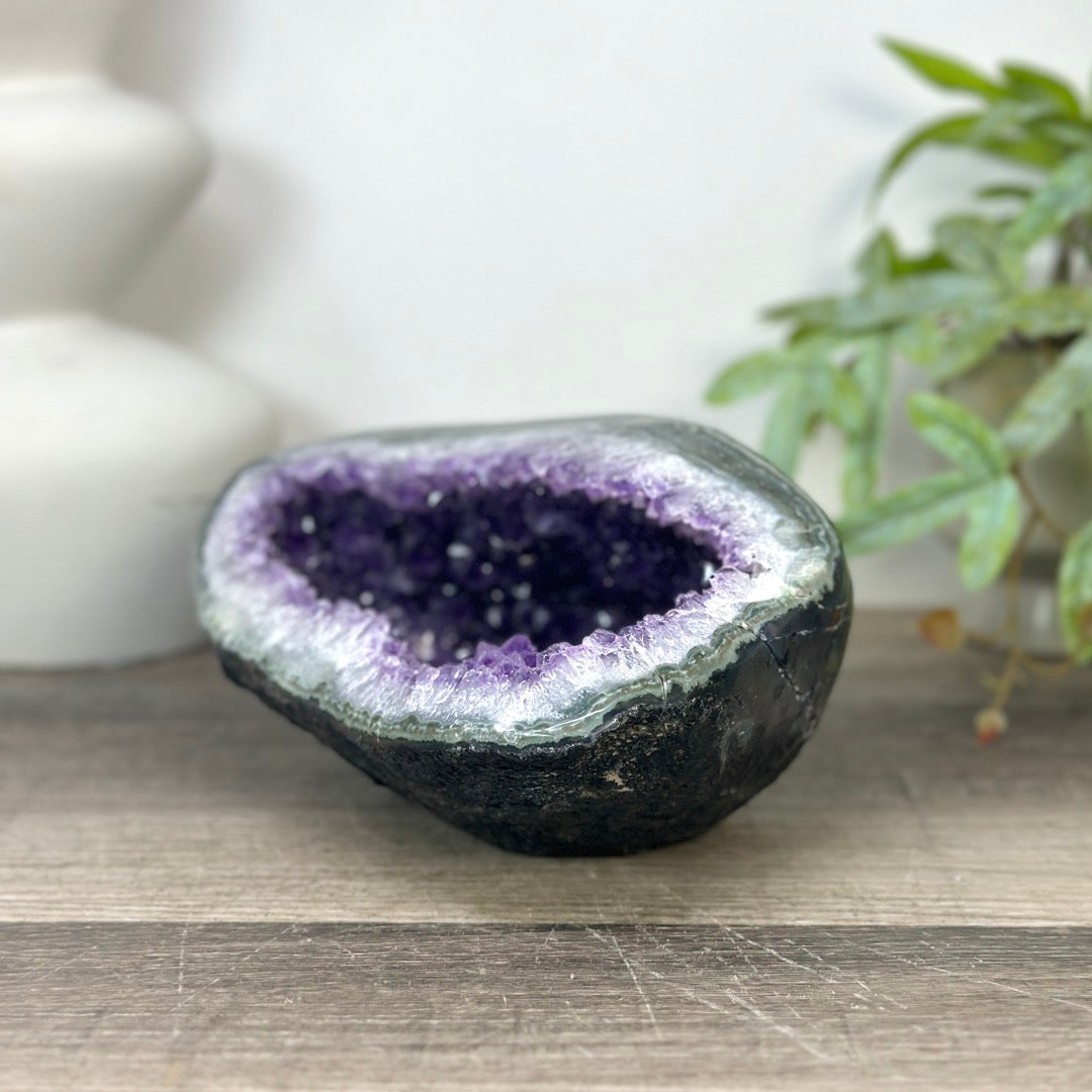 Natural Amethyst Geode for home Decor - STGE0048