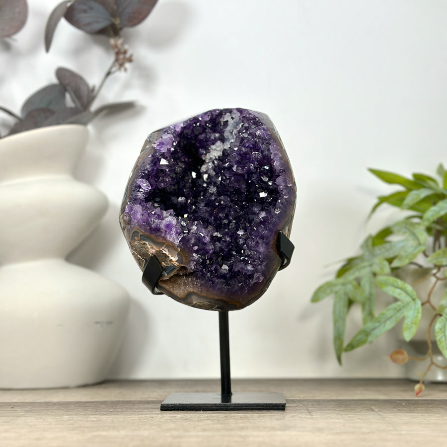 Top Grade Natural Amethyst Geode from uruguay - MWS3178