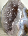 Agate & Quartz Stone Flame Carving - FST0154