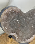 Agate & Quartz Uruguayan Crystal Heart - HST0353