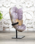 Natural Spirit Amethyst Cluster with Huge Calcite Formation - MWS0433