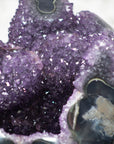 Amazing Natural Amethyst & Agate Stalactite Formation - MWS0548