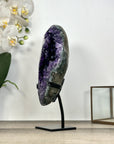 Top Quality Natrual Uruguayan Amethyst Geode - Stand Included - MWS2954