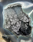 Natural agate Geode with Outstanding Crystal Formation - MWS0458