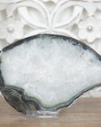 Natural Quarta & Green Jasper Slice Tray for Home Decor - SLC0018