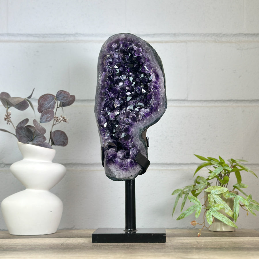 Huge Natural Amethyst Crystal Formation - Unique Statement Piece - MWS3155