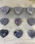 Mixed Minerals Hearts Set - MHLT0354
