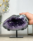 Natural Uruguayana Amethyst Geode on Stand - MWS2562
