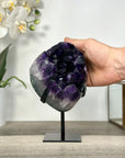 Amethyst Crystal Cluster with Large Deep Purple Crystals - MWS2688