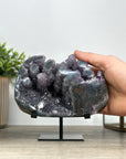 Quartz Crystal Cluster with Stalactite Formations – Elegant Natural Statement Décor Piece - MWS2416