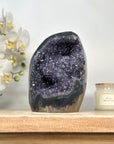 Amethyst Cathedral with Agate Matrix for home Decor - CBP1138