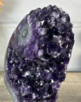 Natural A Grade Amethyst Cluster with Stand - MWS3400