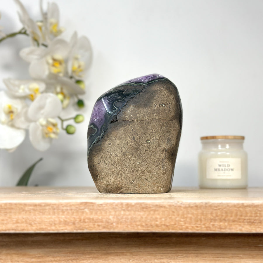 Uruguayan Amethyst Cathedral Crystal Specimen - CBP1103