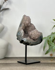 Natural Quartz Stalactite Crystal Formation on Stand - MWS3226