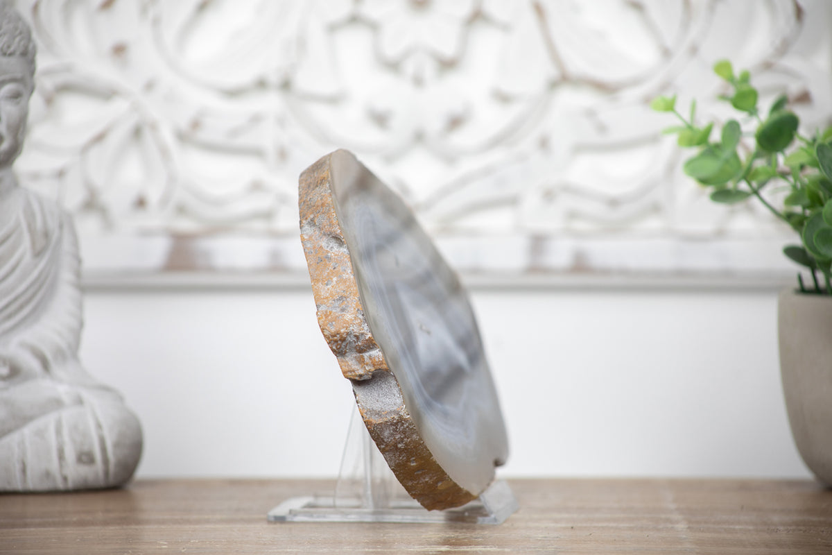 Uruguayan Agate Polished Slice - SLC0004