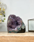 Uruguayan Amethyst Geode with Jasper Shell - CBP1143