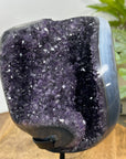 Natural Uruguayan Amethyst & Blue Agate Specimen - MWS3094