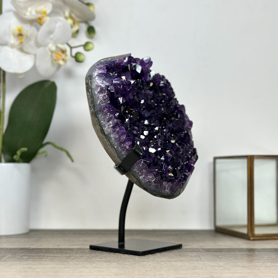 Natural Amethyst Crystal with Deep Purple Color - MWS2947
