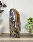 Natural Uruguayan Quartz Geode with Calcite formation Statement Piece - CBP1435