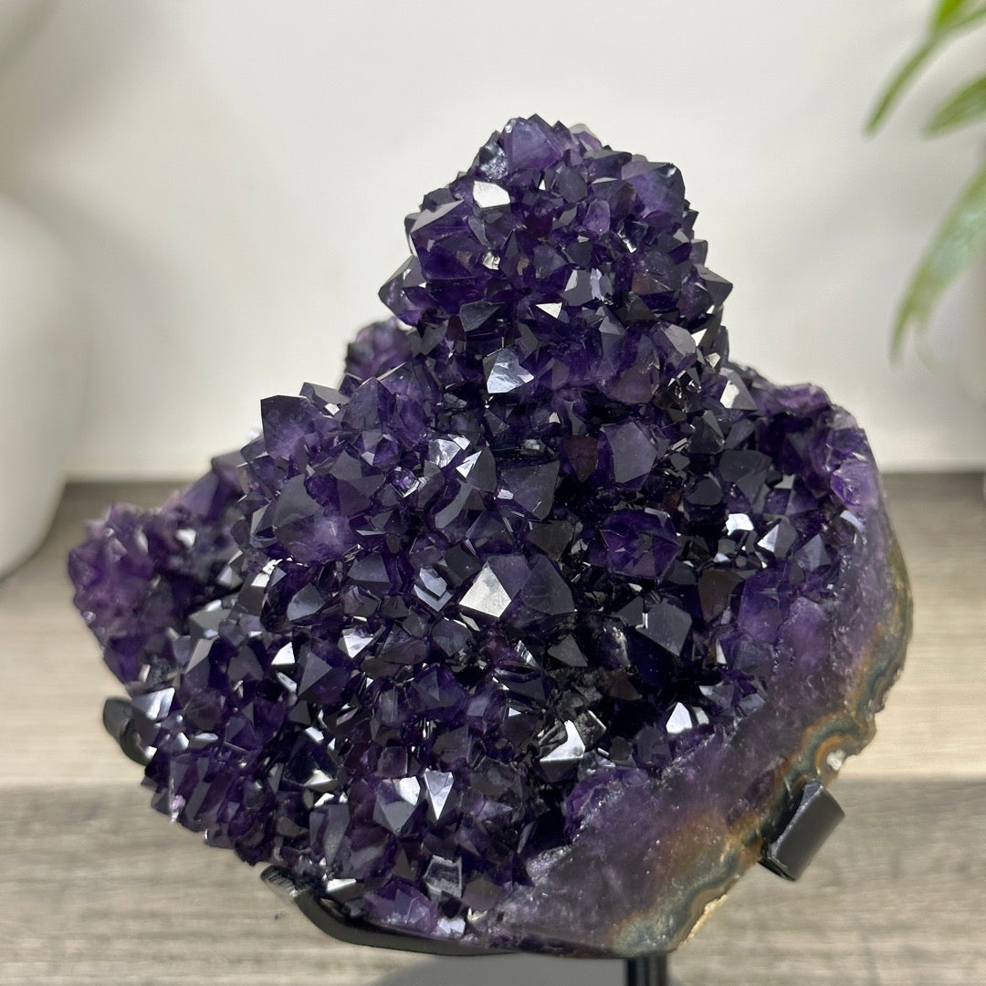 Natural Top Grade Amethyst Stalctite on Stand - MWS3372