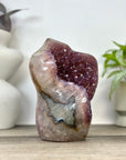 Natural Agate & Quartz Stone Art Crystal - CBP1393